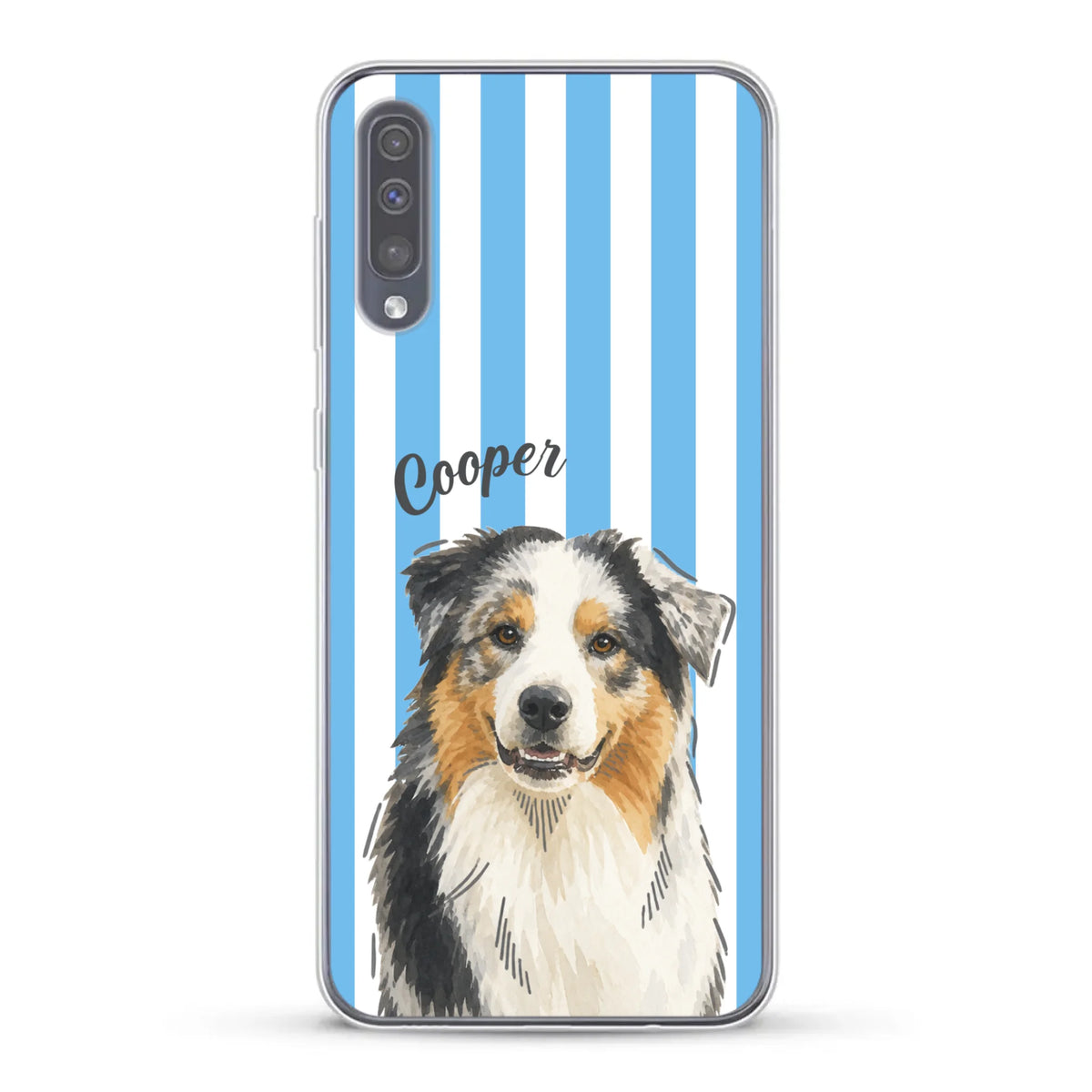 Personalised Phone Case - Pastel Stripes