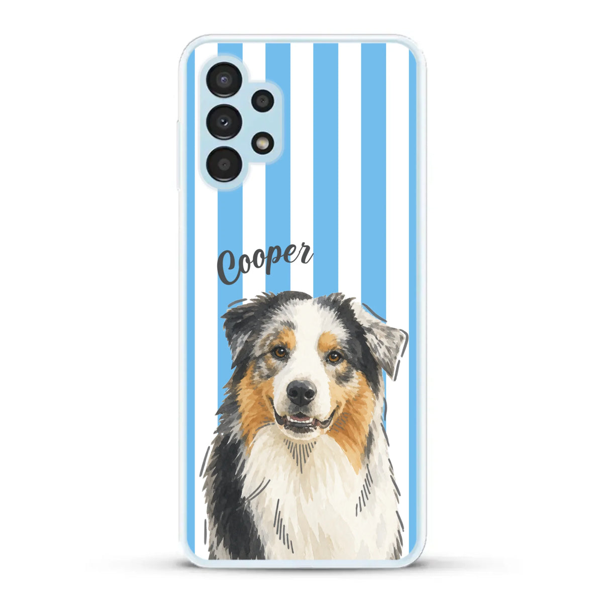 Personalised Phone Case - Pastel Stripes
