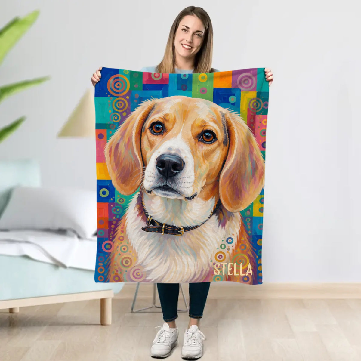 Personalised Blanket - Graffiti Art