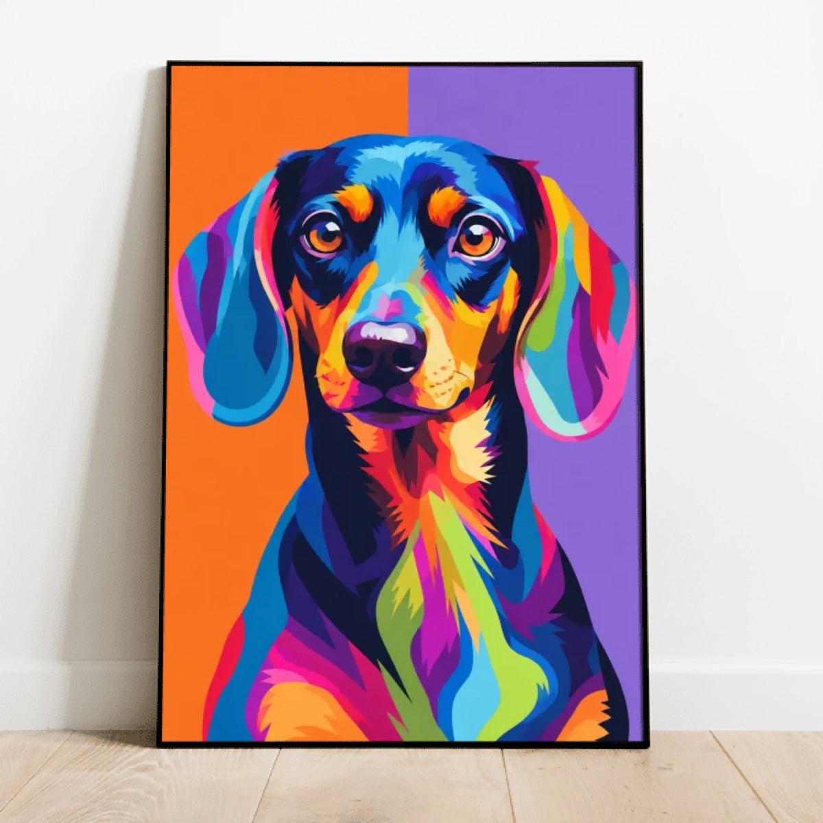 Personalised Poster - Colourful Pop Art Portrait