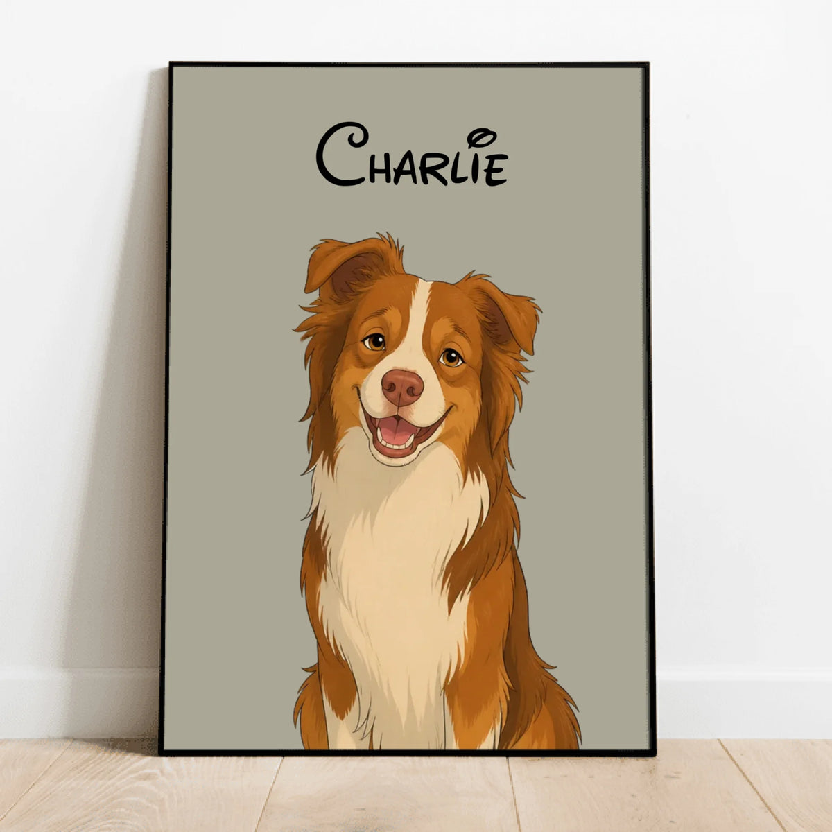 Personalised Poster - Cartoon Pet Portrait
