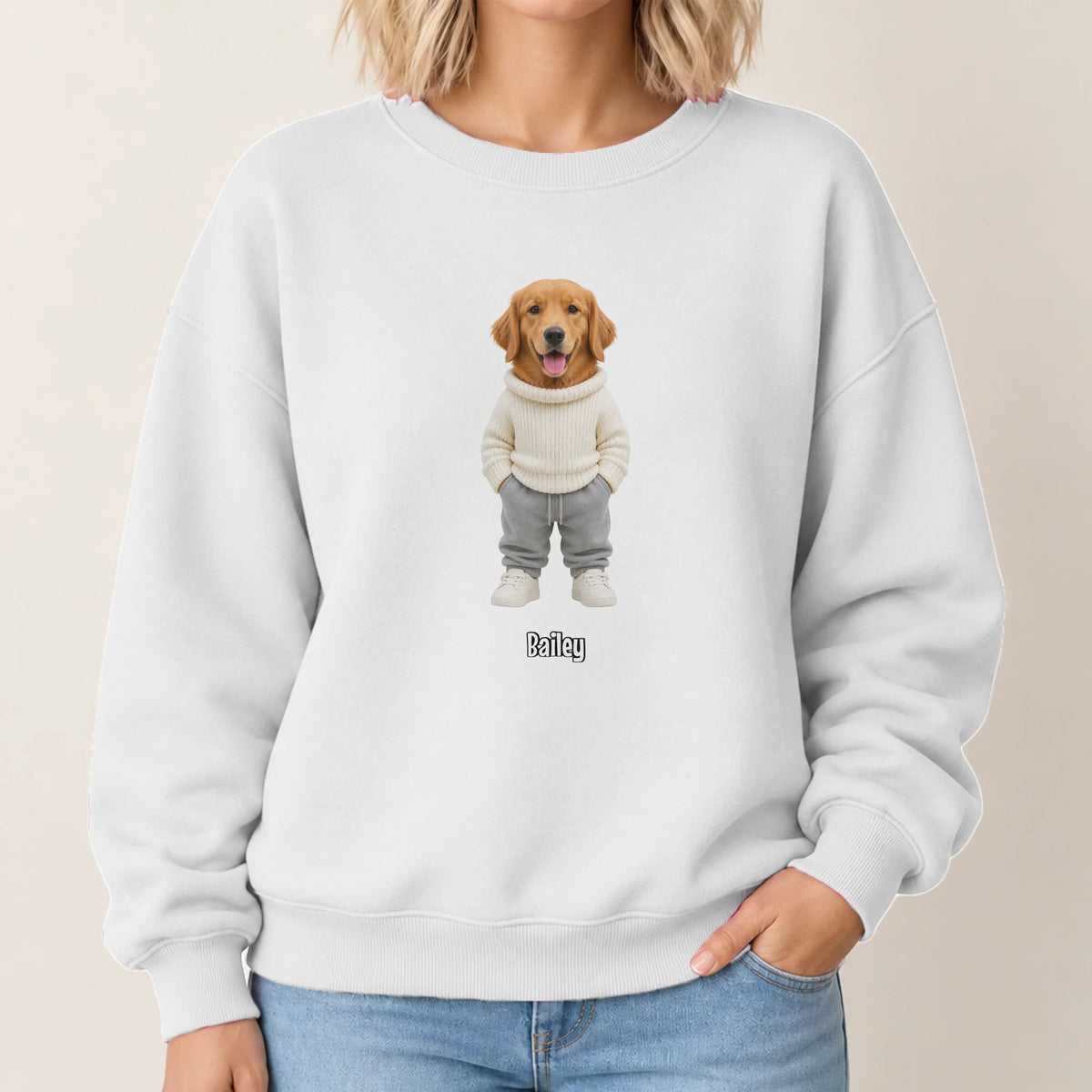 Sweatshirt 2026 SHOP Mockup woman