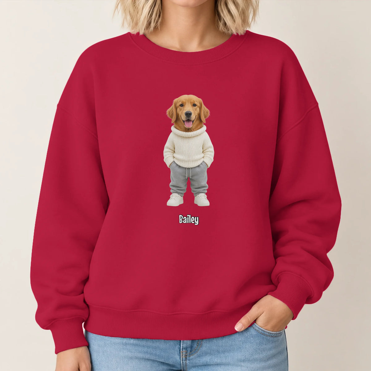 Sweatshirt 2026 SHOP Mockup woman