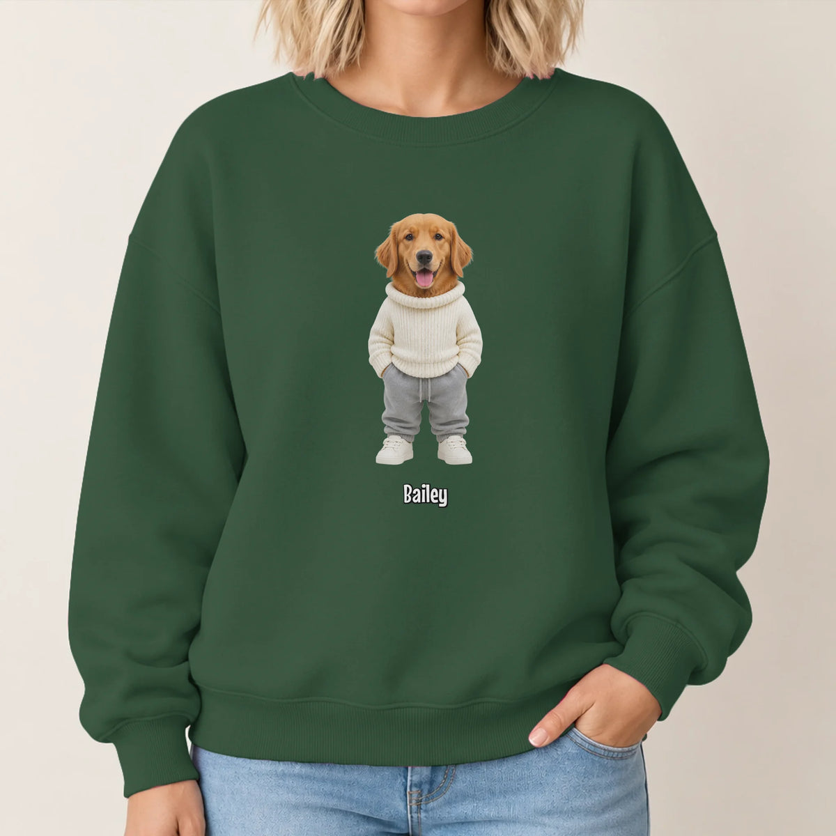 Sweatshirt 2026 SHOP Mockup woman