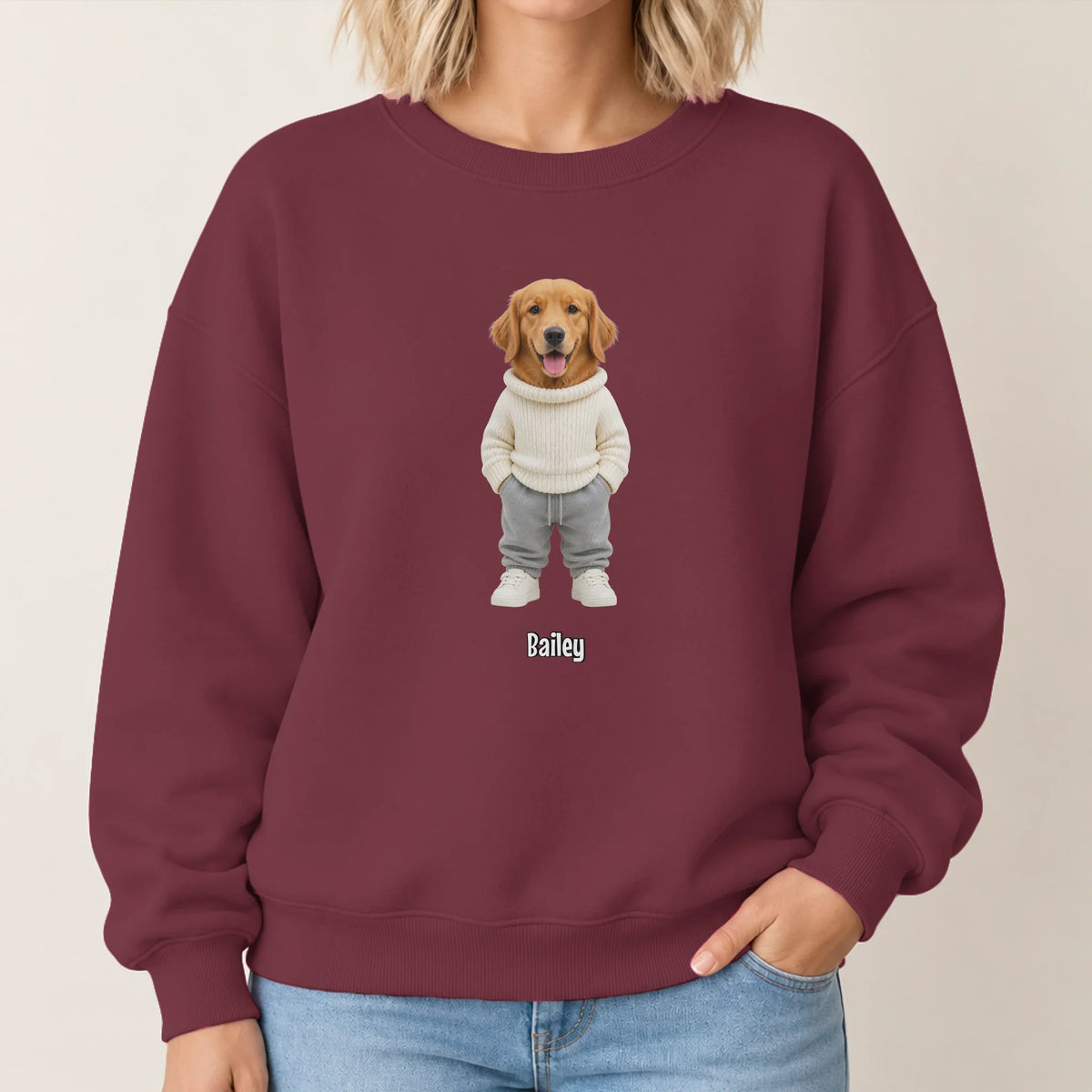 Sweatshirt 2026 SHOP Mockup woman