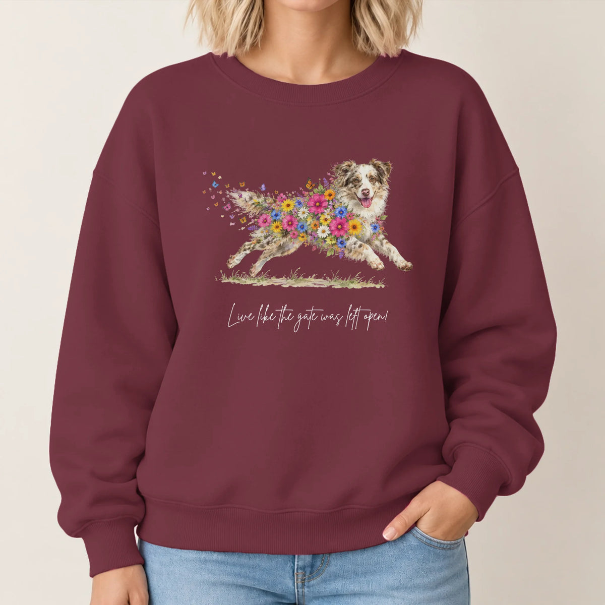 Sweatshirt 2026 SHOP Mockup woman