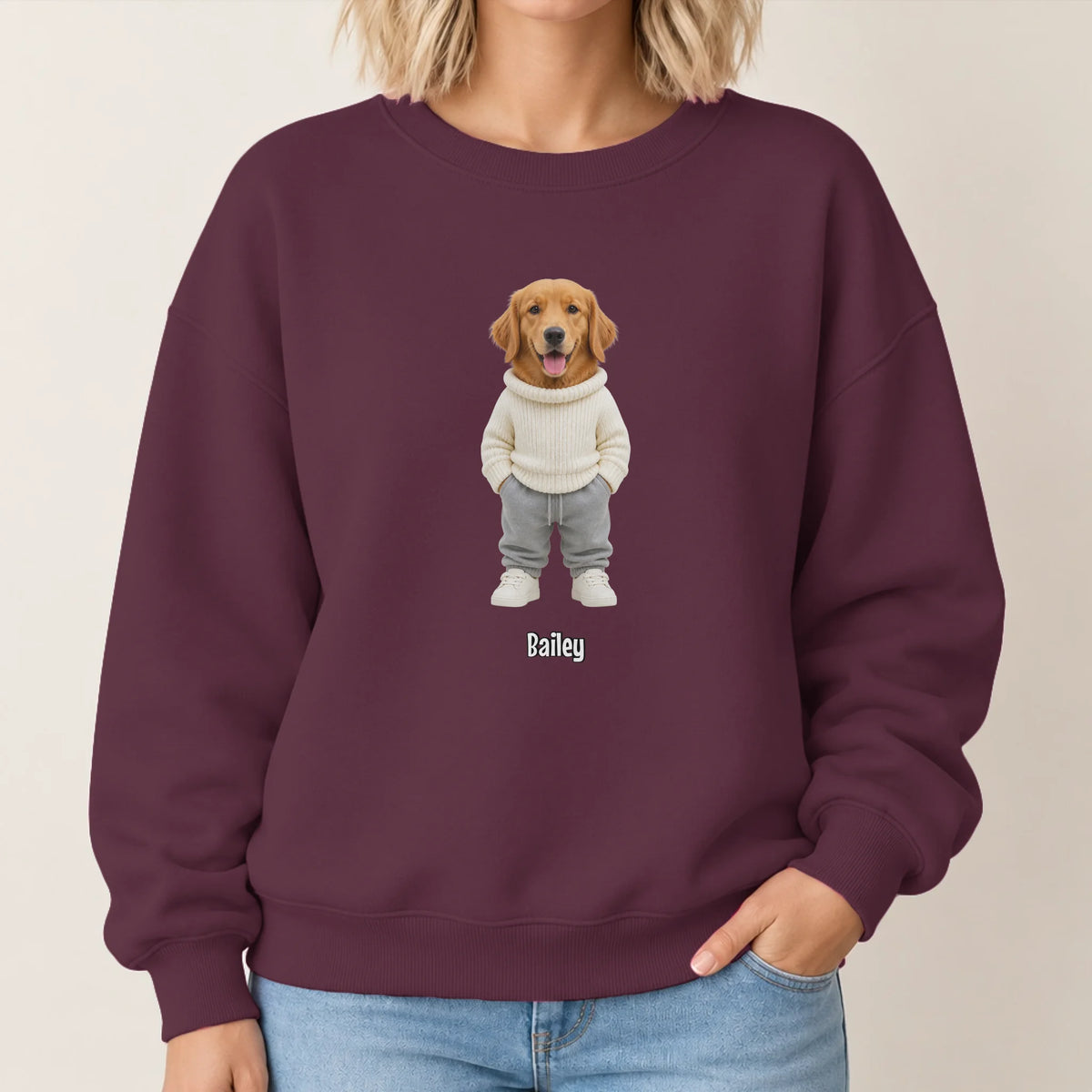 Sweatshirt 2026 SHOP Mockup woman