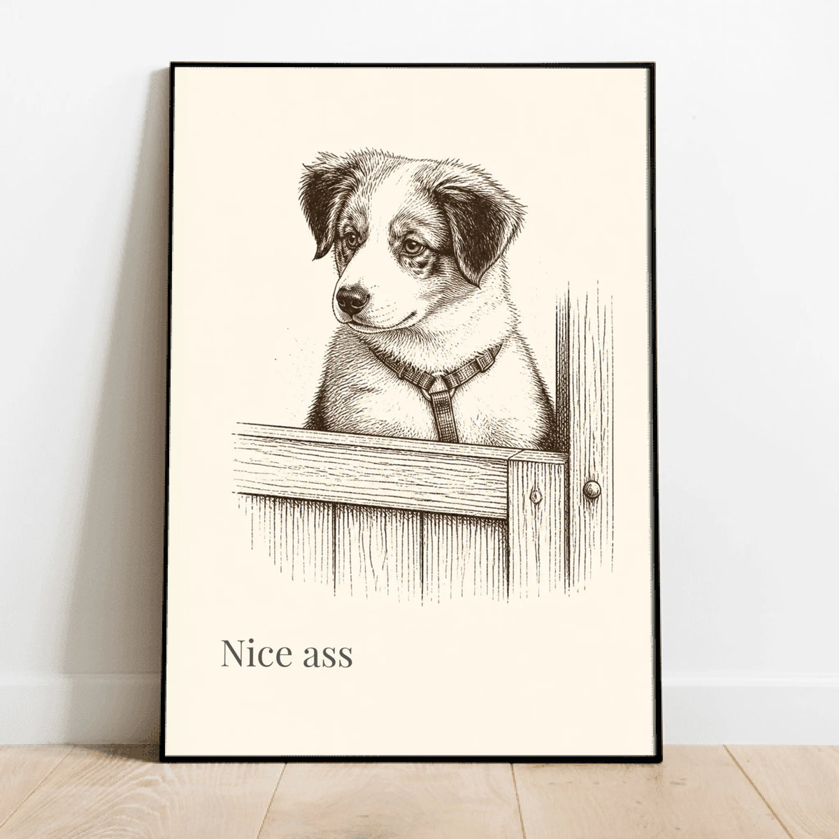 Personalised Poster - Vintage Pet