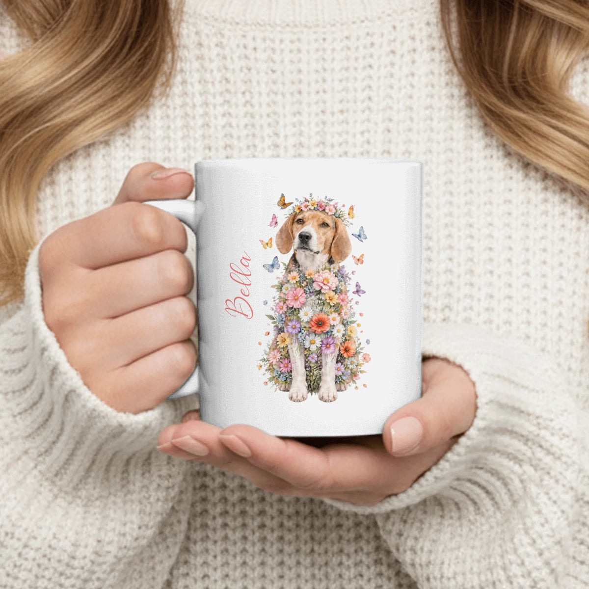 Personalised Mug - Watercolour Butterfly