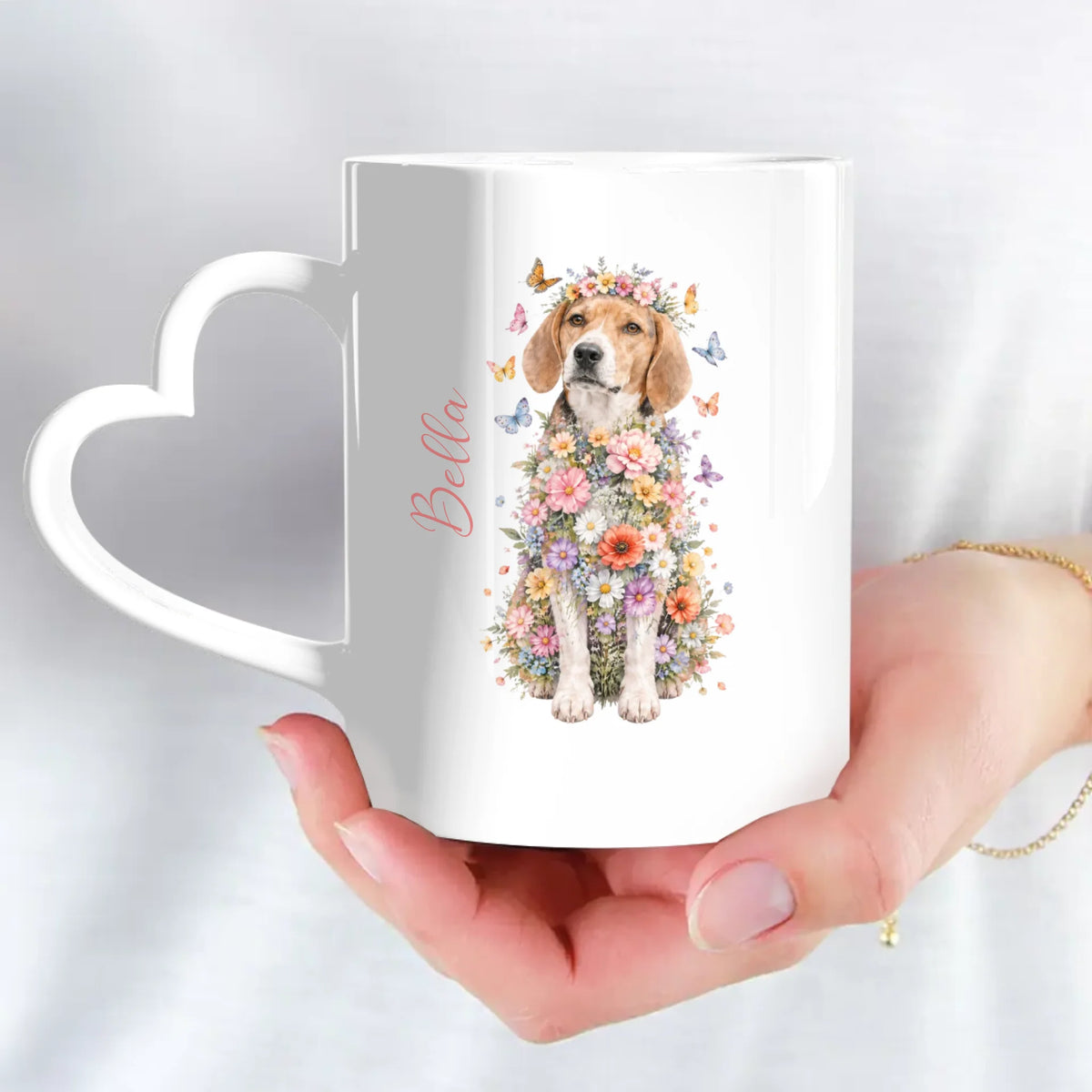 Personalised Mug - Watercolour Butterfly