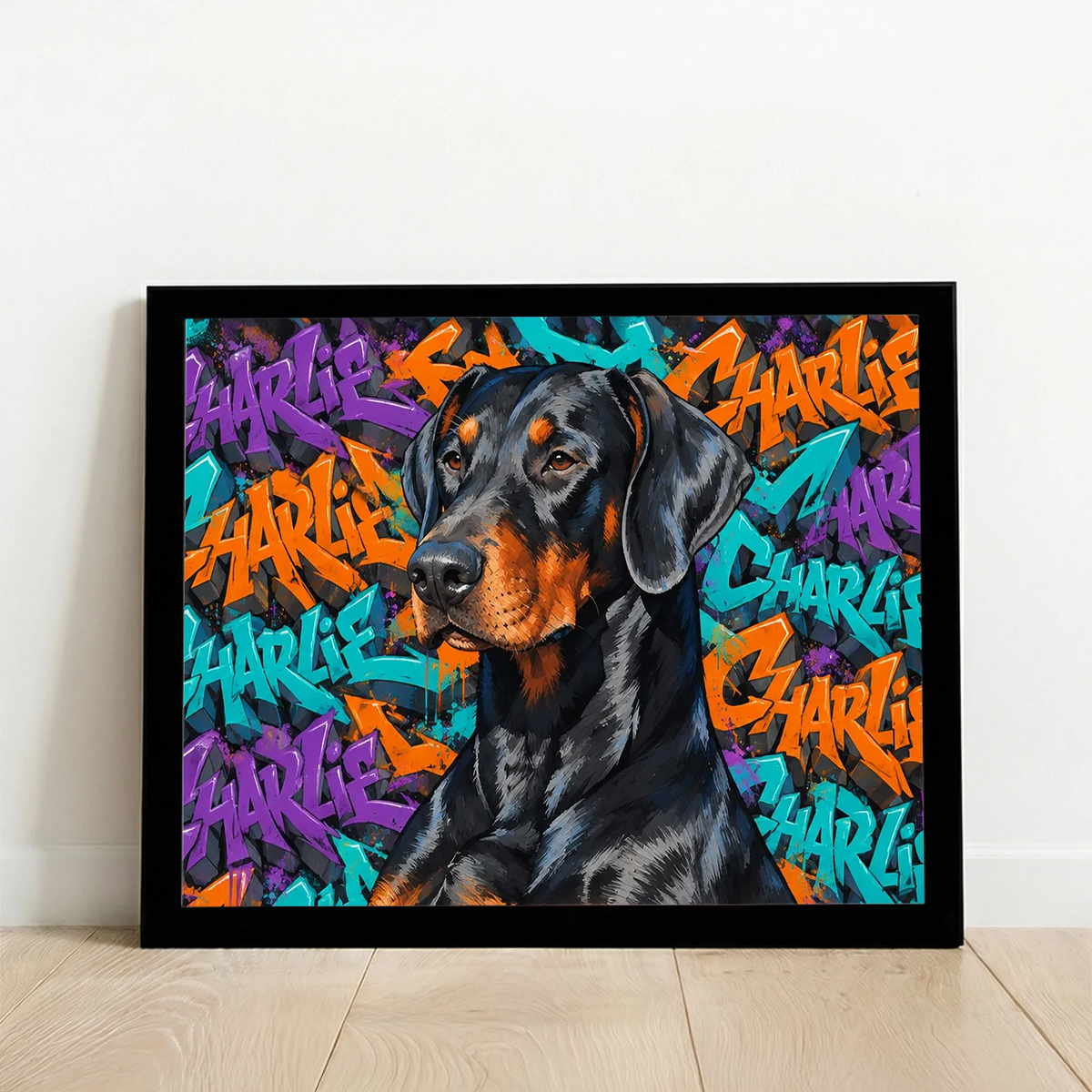 Framed Poster UK horizontal