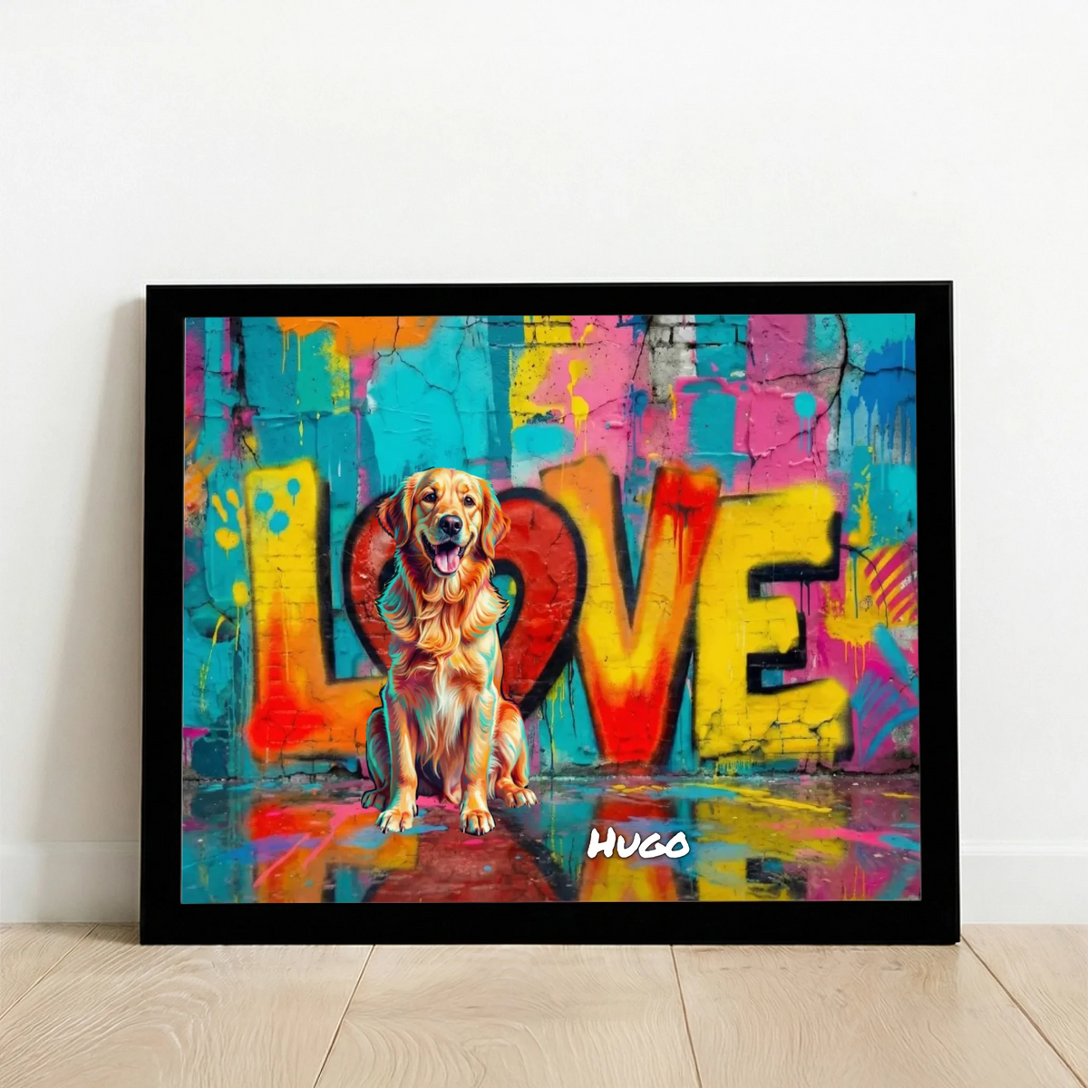 Framed Poster UK horizontal