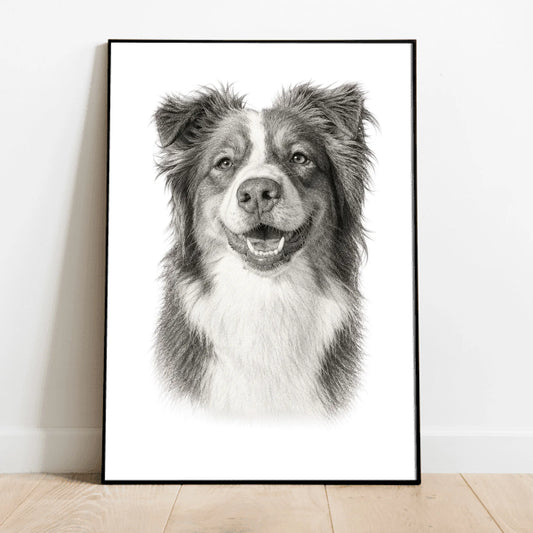 Personalised Poster - Pencil Sketch Portrait