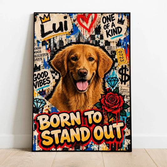 Personalised Poster - Maximalist Collage Street Art