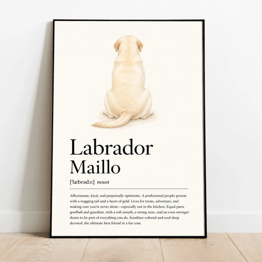 Personalised Poster - Breed Definition