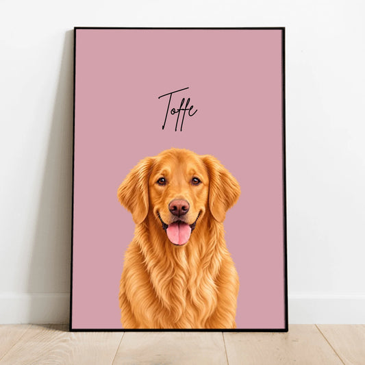 Personalised Poster - Hand Drawn Portrait