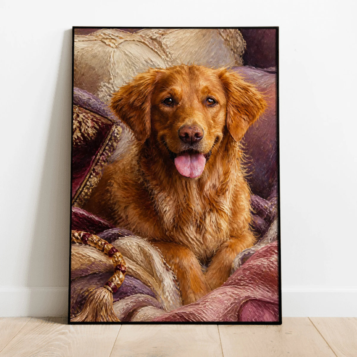 Personalised Poster - Hand Painted Oil