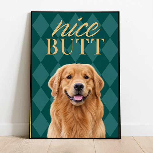 Personalised Poster - Nice Butt