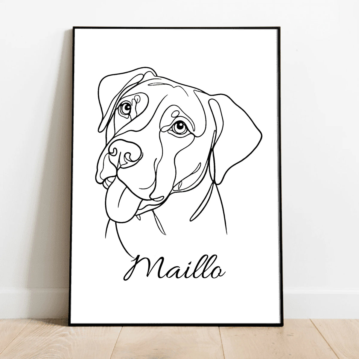 Personalised Poster - Lineart