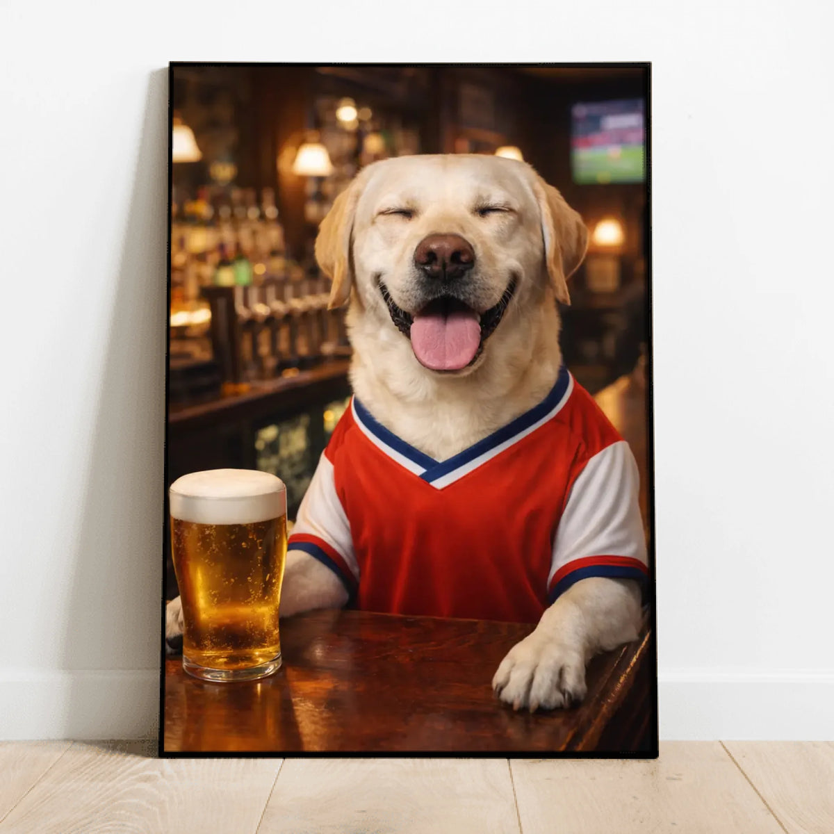 Personalised Poster - Pet in Pub