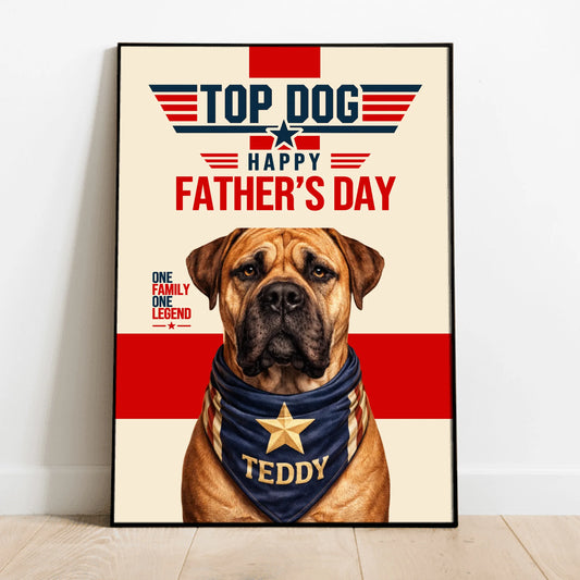 Personalised Poster - Top Dog