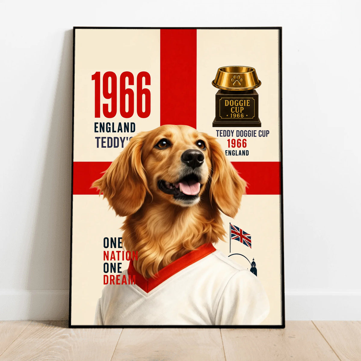 Personalised Poster - Football Pet