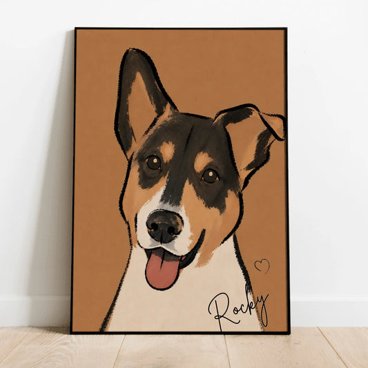 Personalised Poster - Hand Drawn