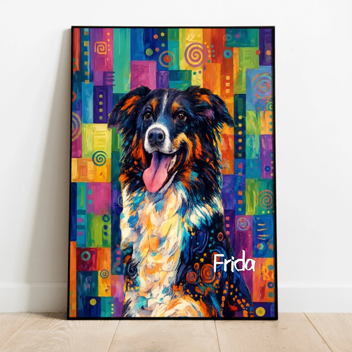 Personalised Poster - Colourful Paint