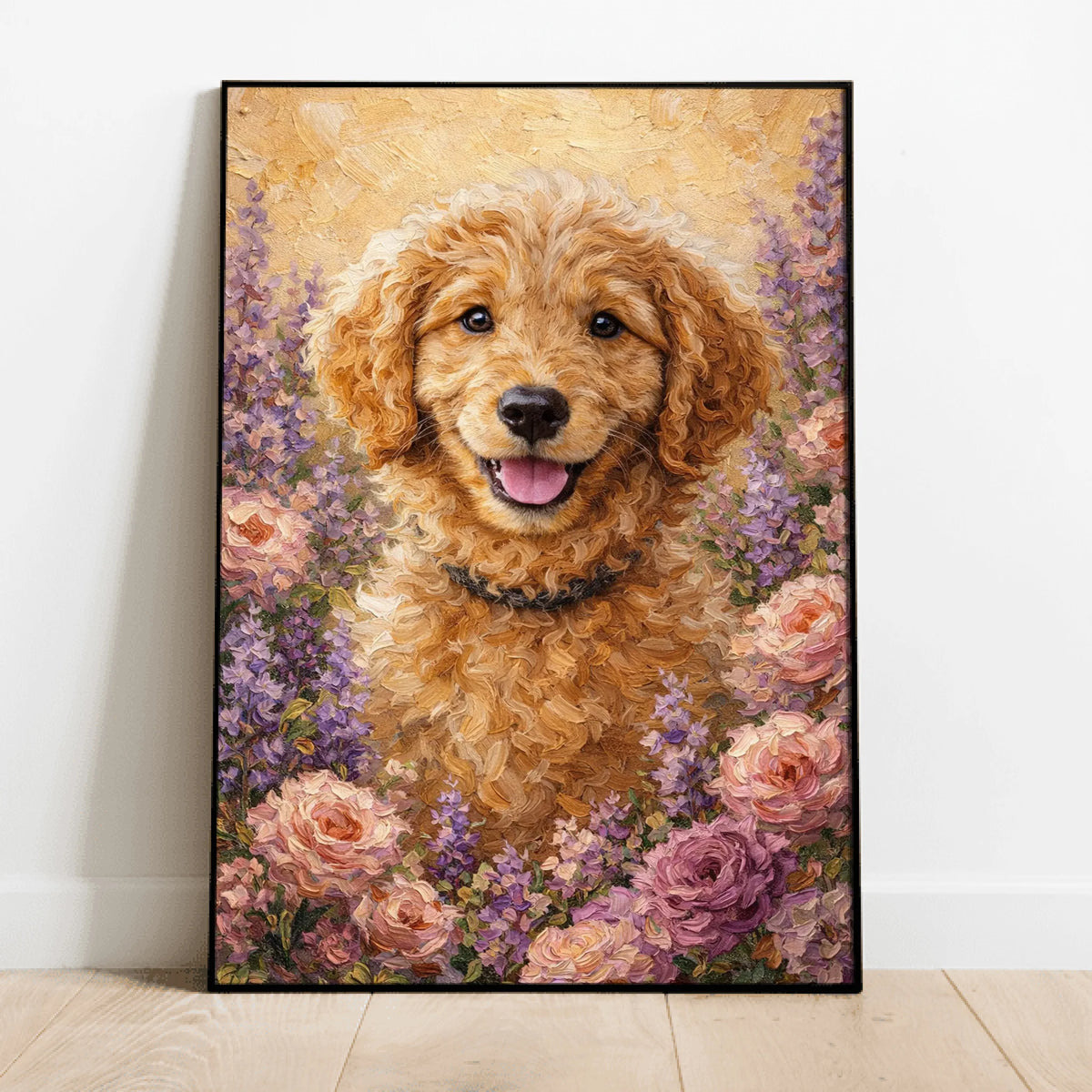 Personalised Poster - Golden Bloom