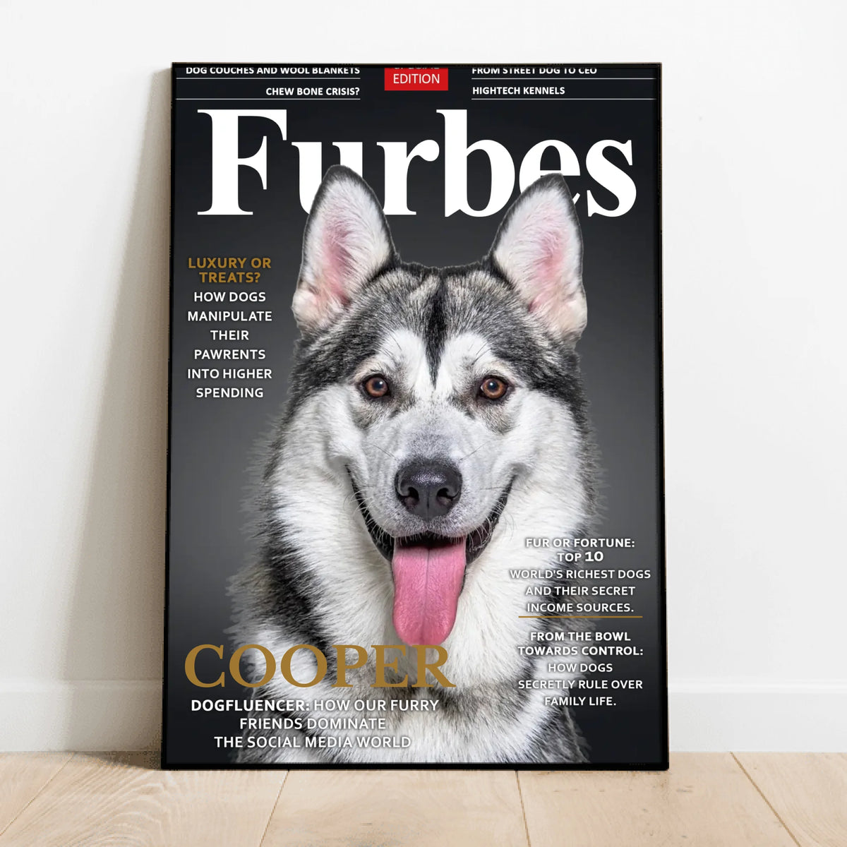 Personalised Poster - Furbes