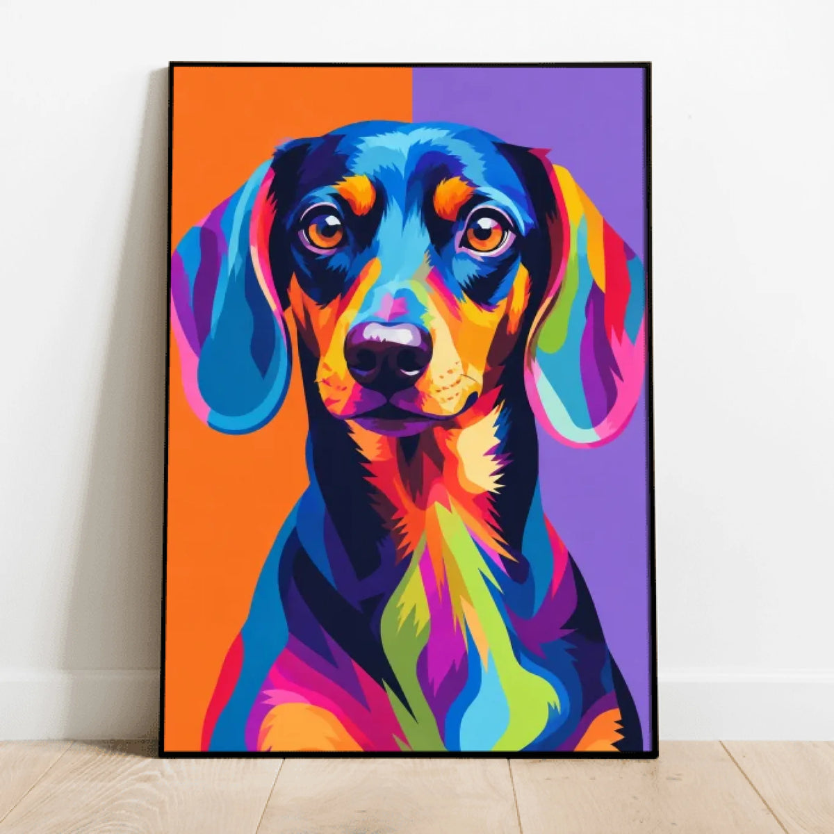 Personalised Poster - Colourful Pop Art Portrait