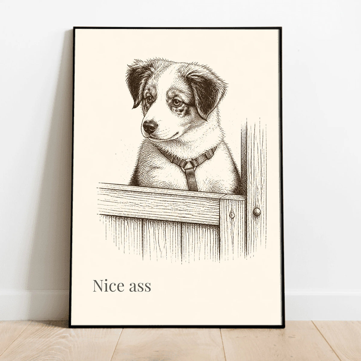 Personalised Poster - Vintage Pet
