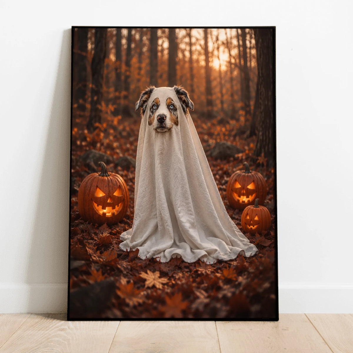 Personalised Poster - Pet Ghost Photoshoot
