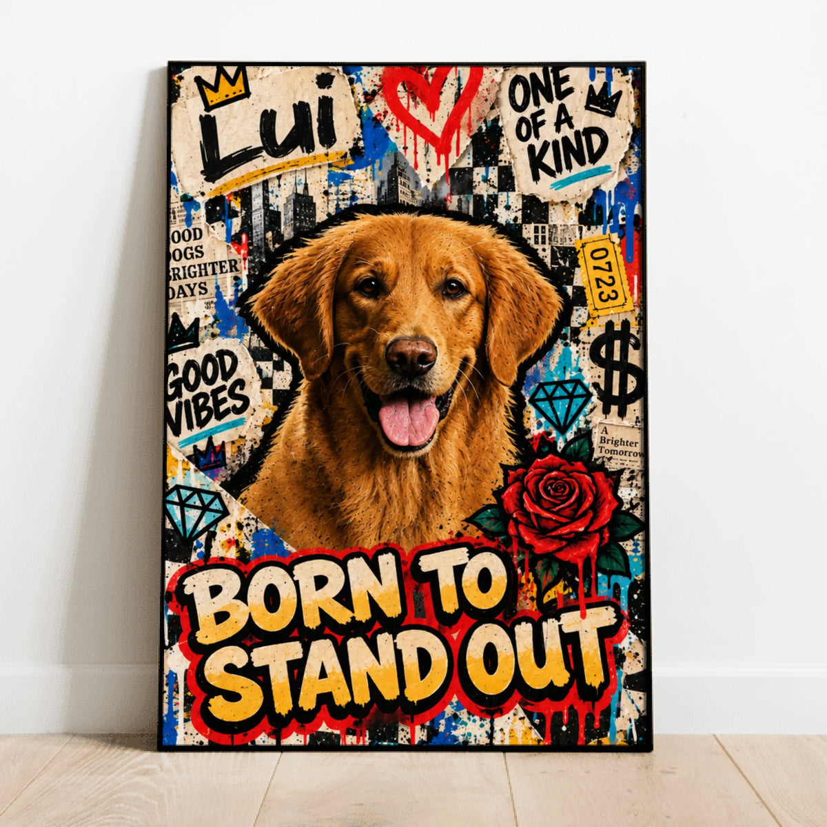 Personalised Poster - Maximalist Collage Street Art