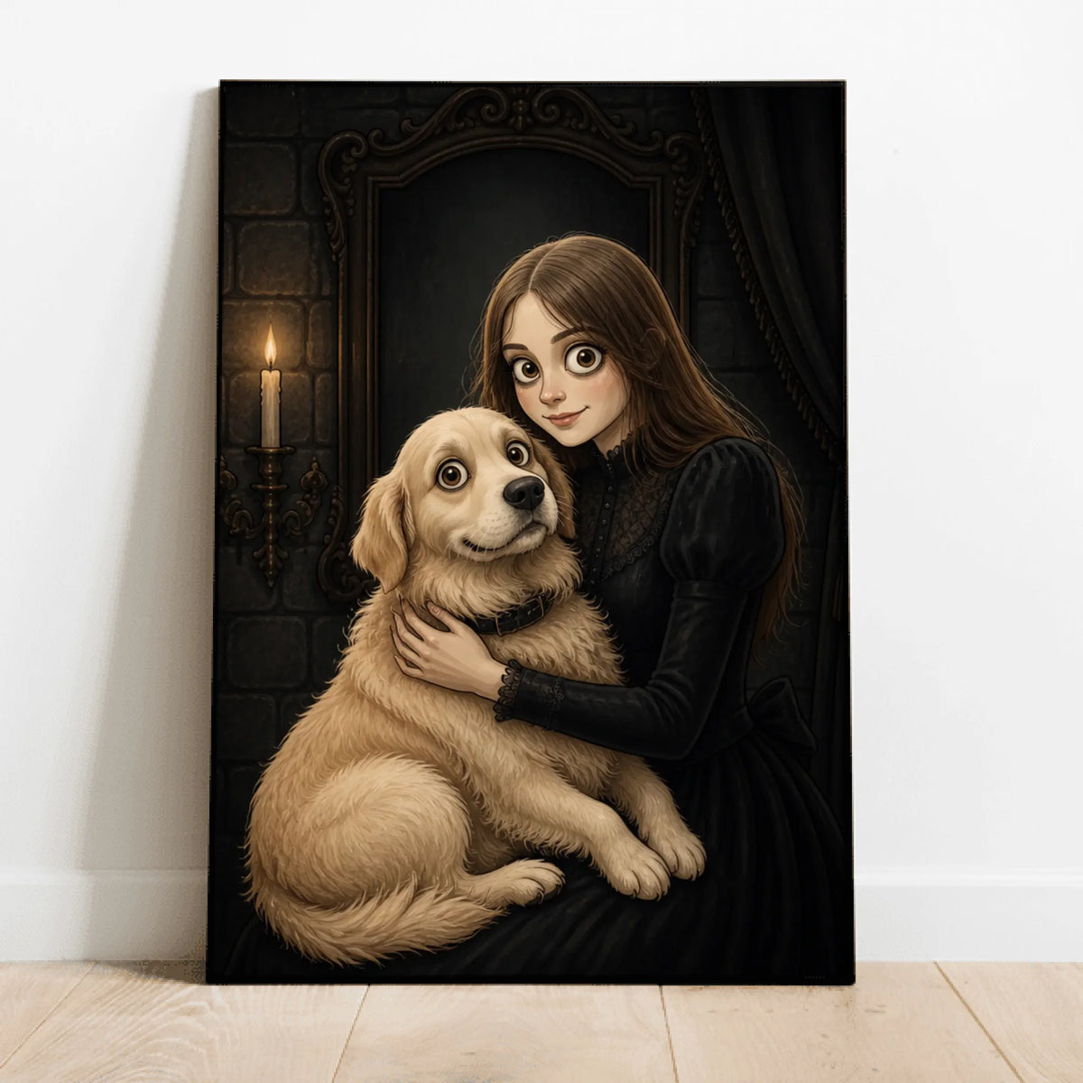 Personalised Poster - Gothic Portrait Art