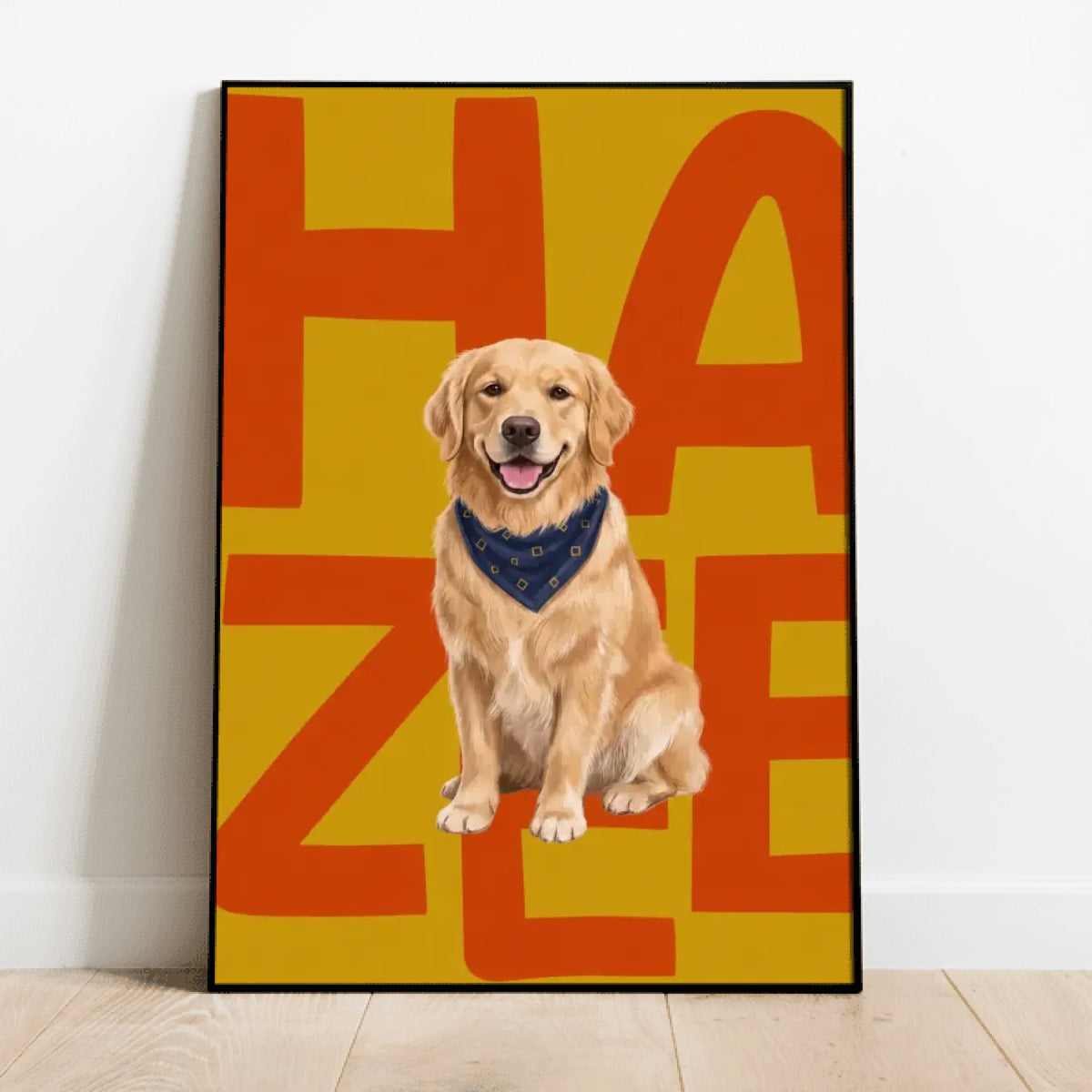 Personalised Poster - Big Name