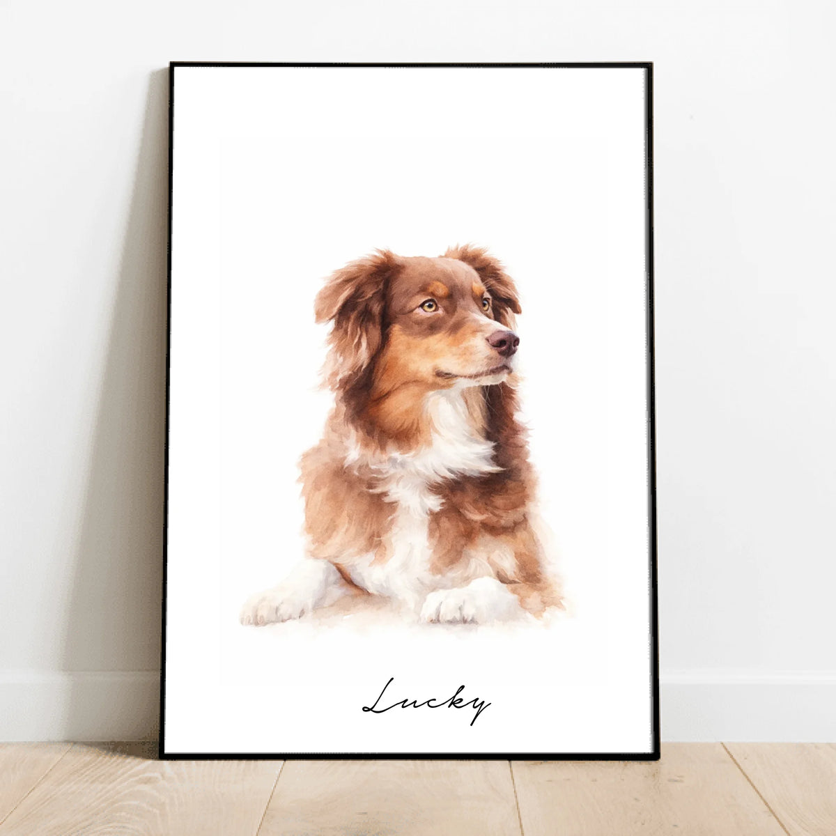 Personalised Poster - Watercolours