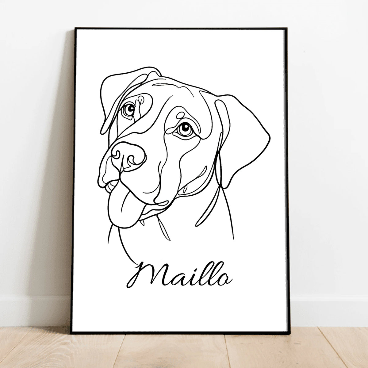 Personalised Poster - Lineart