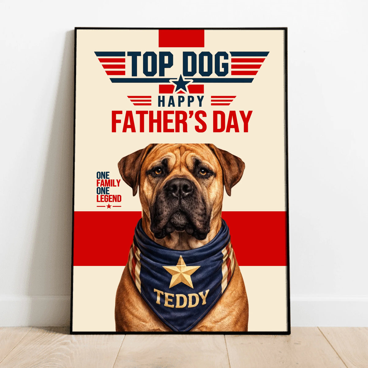 Personalised Poster - Top Dog