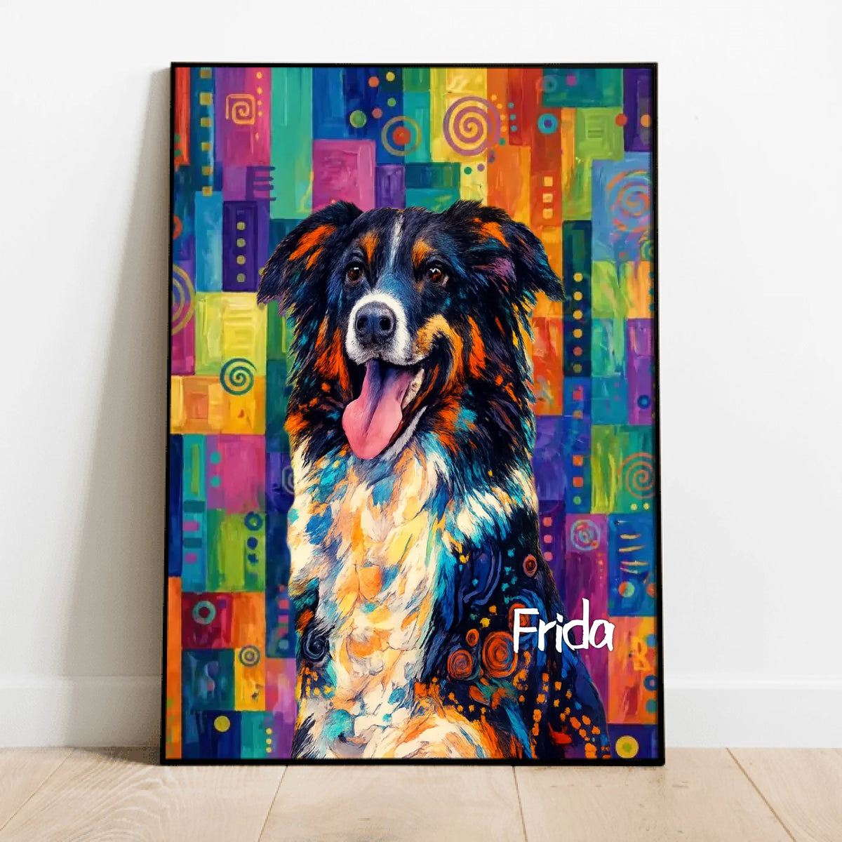 Personalised Poster - Colourful Paint