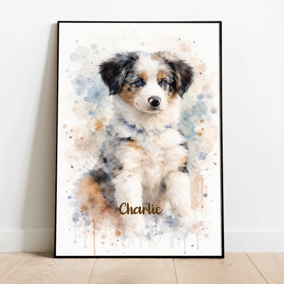 Personalised Poster - Watercolour Realistic Portrait