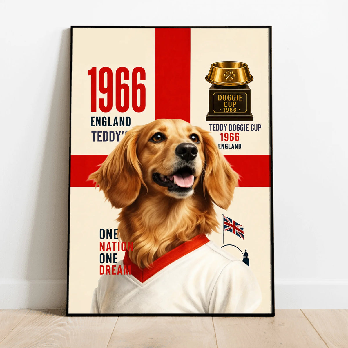 Personalised Poster - Football Pet
