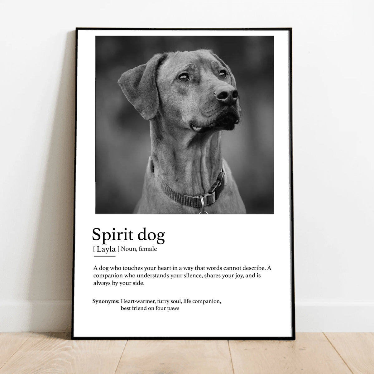 Personalised Poster - Definition spirit animal