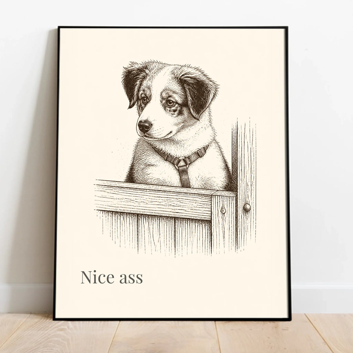 Personalised Poster - Vintage Pet