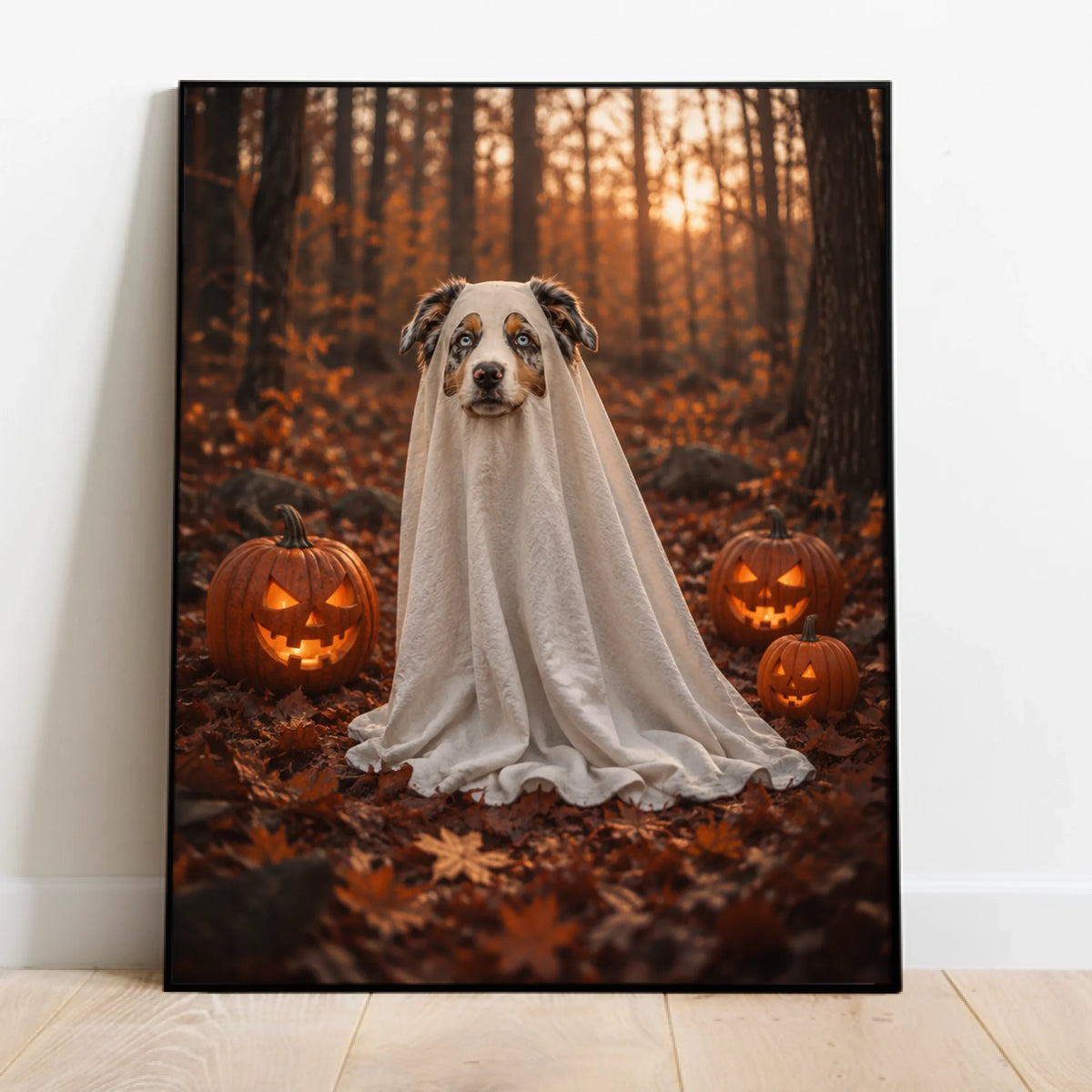 Personalised Poster - Pet Ghost Photoshoot