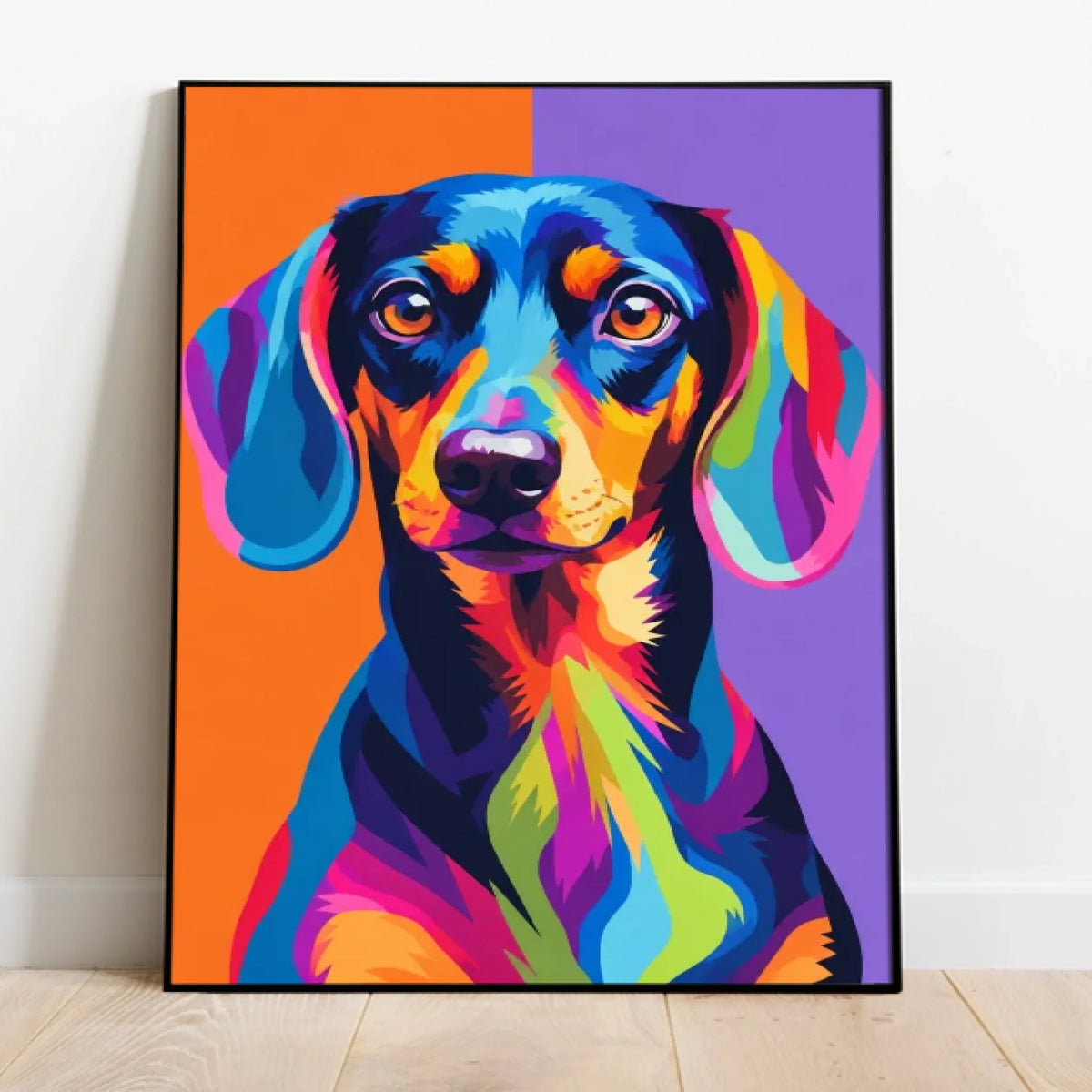 Personalised Poster - Colourful Pop Art Portrait