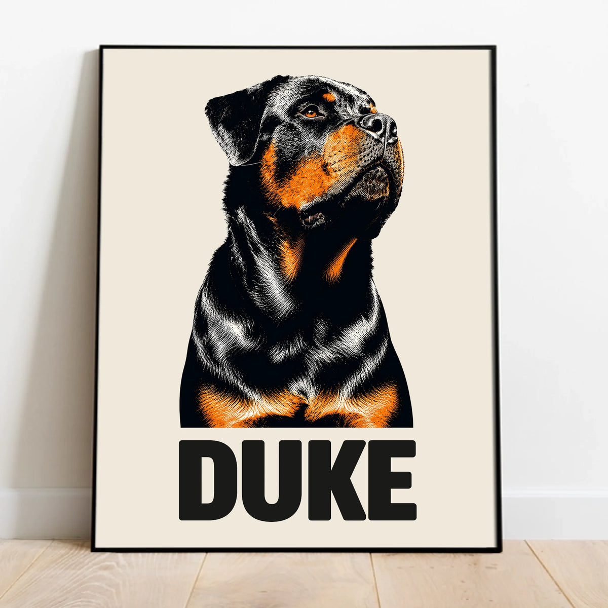 Personalised Poster - Obey Stencil Portrait