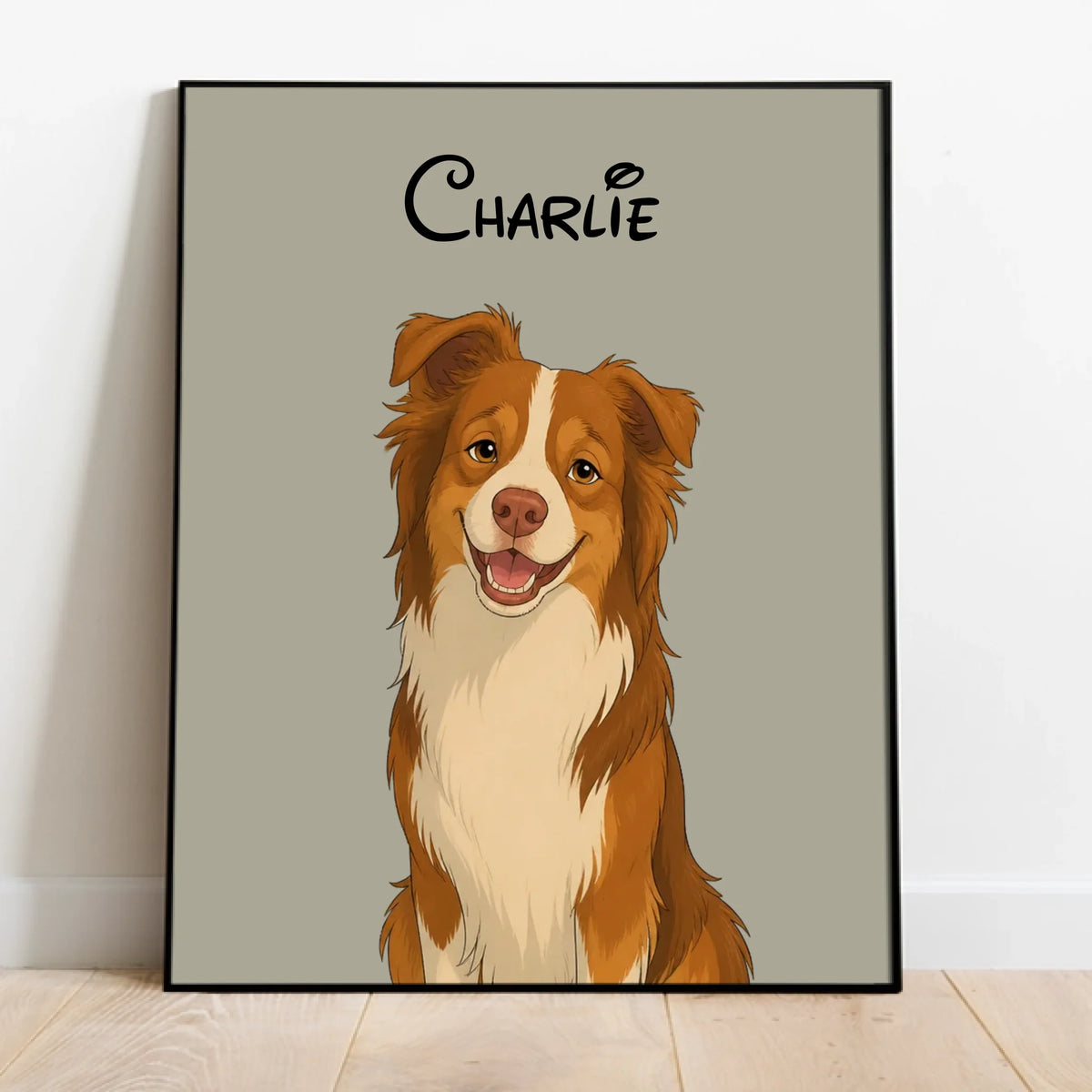 Personalised Poster - Cartoon Pet Portrait