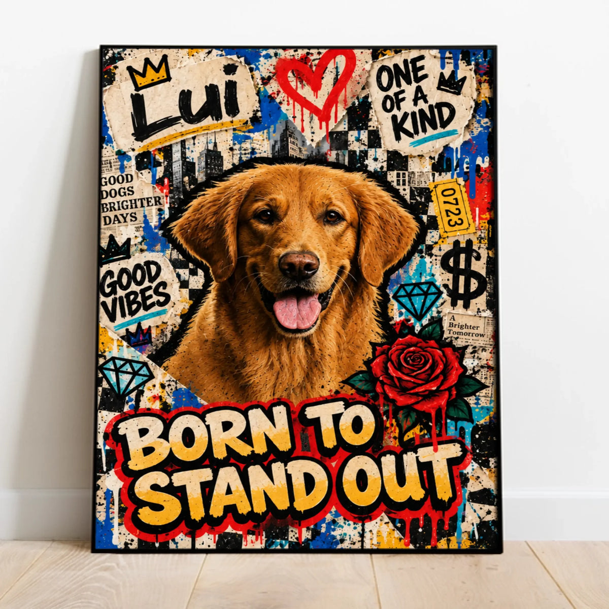 Personalised Poster - Maximalist Collage Street Art