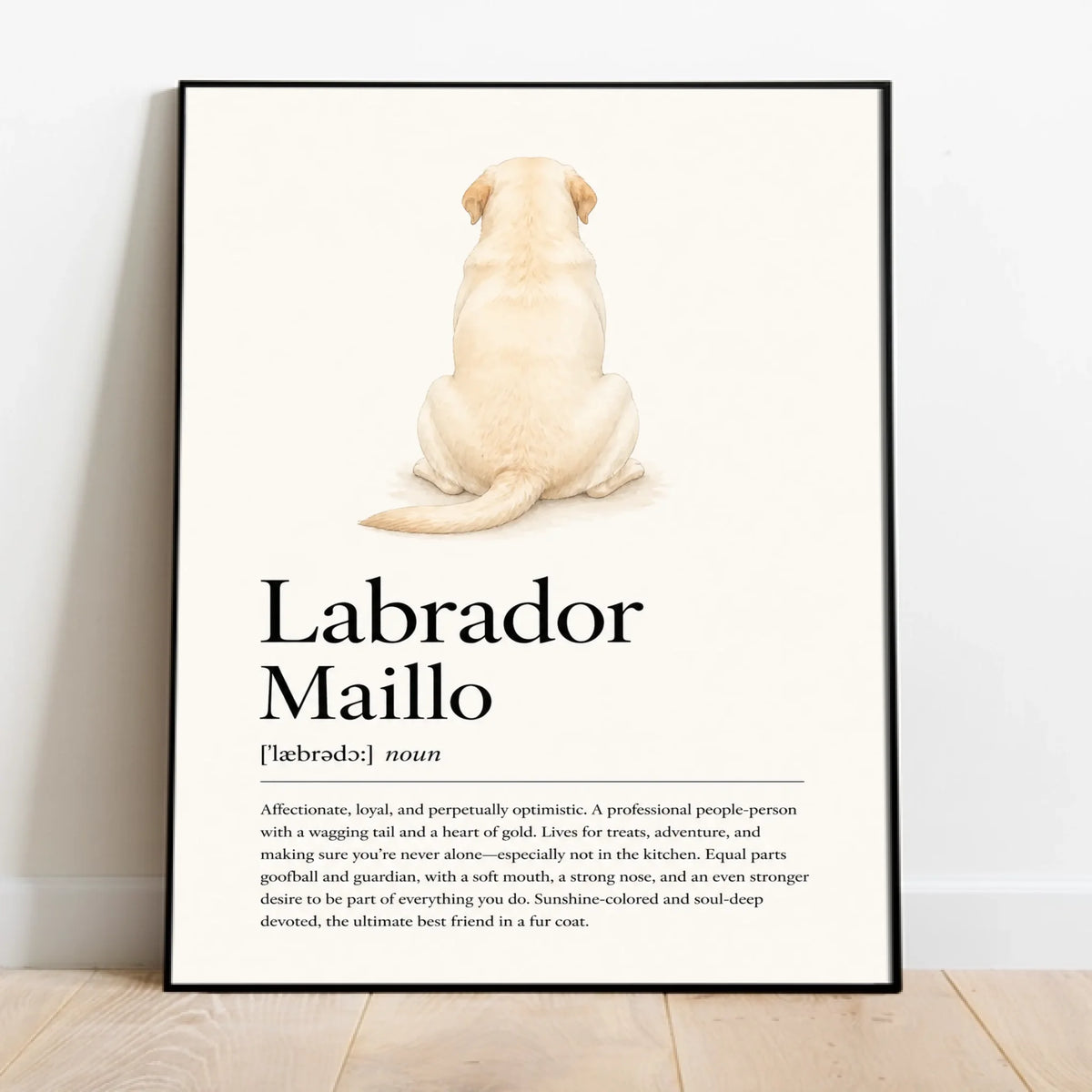 Personalised Poster - Breed Definition
